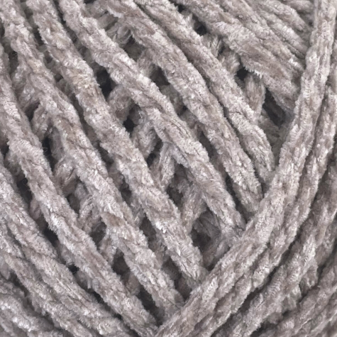 Habillage  - fil de coton Macramé velours - 3 mm - Couleur Rose / 50 M
