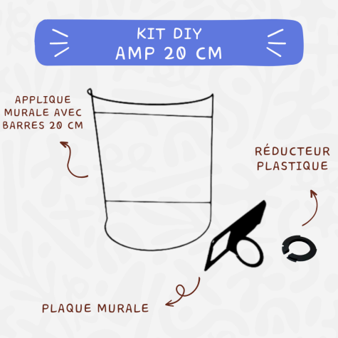 kit applique murale - DIY -  AMP 20