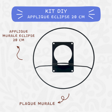 Kit Applique murale - DIY - Eclipse 20