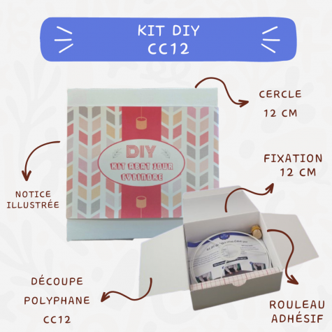 KIT DIY - Kit abat-jour cylindre - CC12