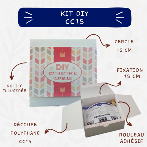 KIT DIY - Kit abat-jour cylindre - CC15