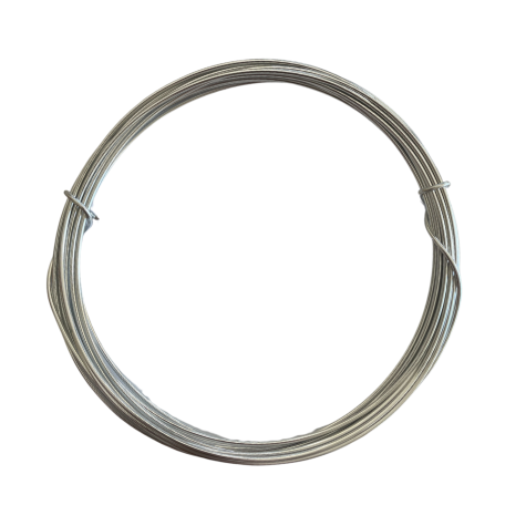 Loisirs créatif - Fils - fil aluminium Argent - 1.5 mm - 5 M