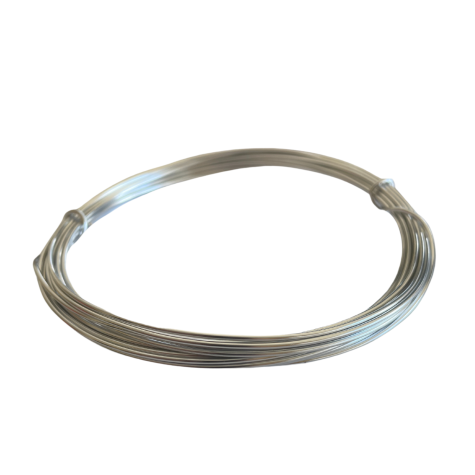 Loisirs créatif - Fils - fil aluminium Argent - 1.5 mm - 5 M