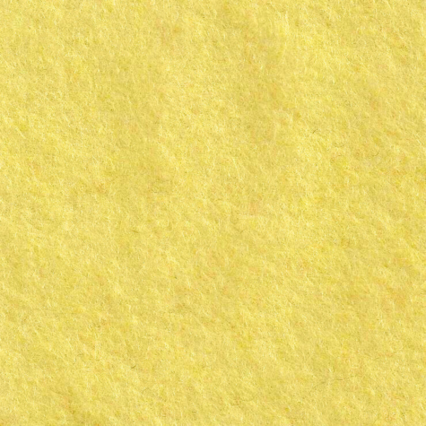 Loisirs créatifs - Coupon feutrine 15 x 15 cm - Jaune poussin